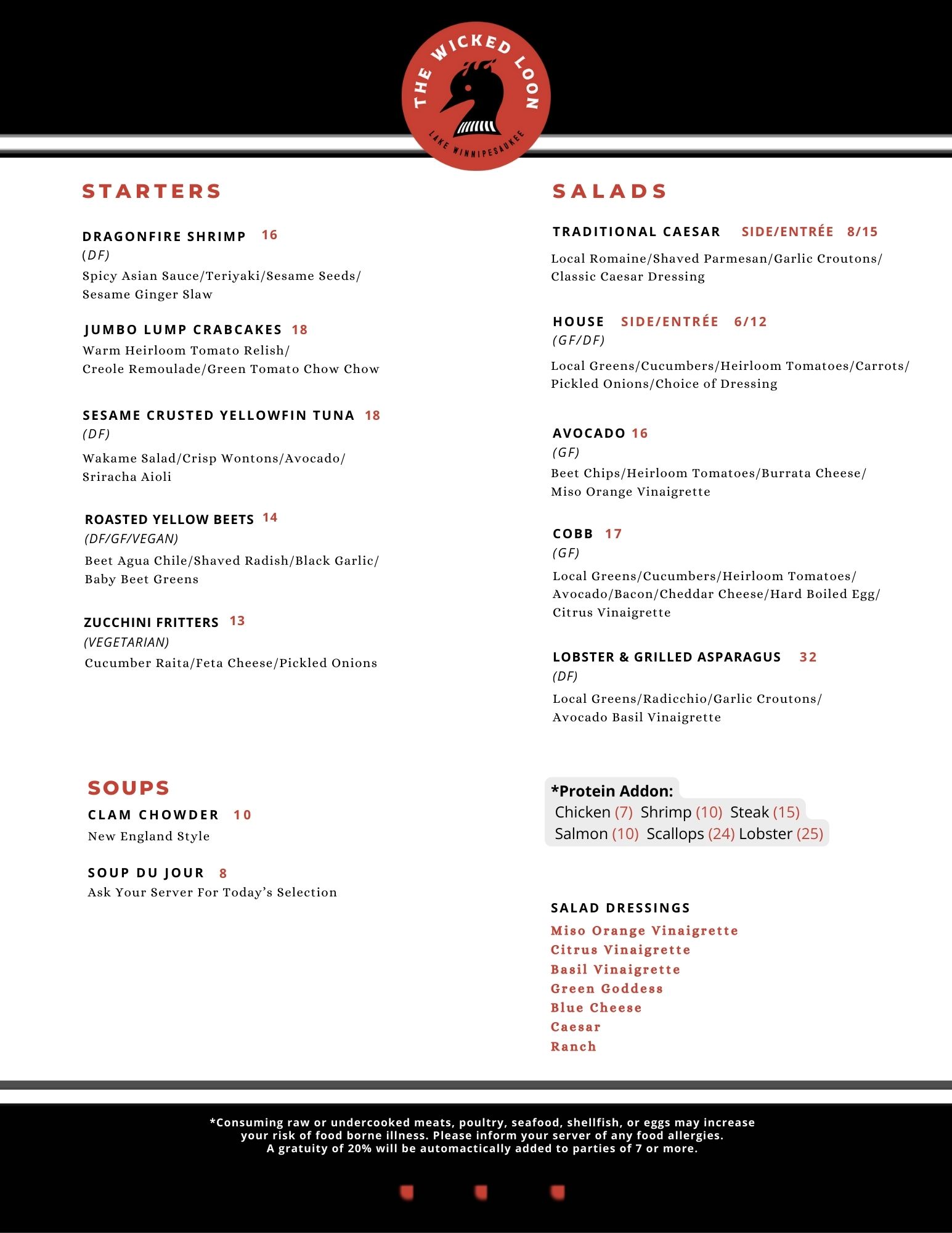 Lunch Menu pg1
